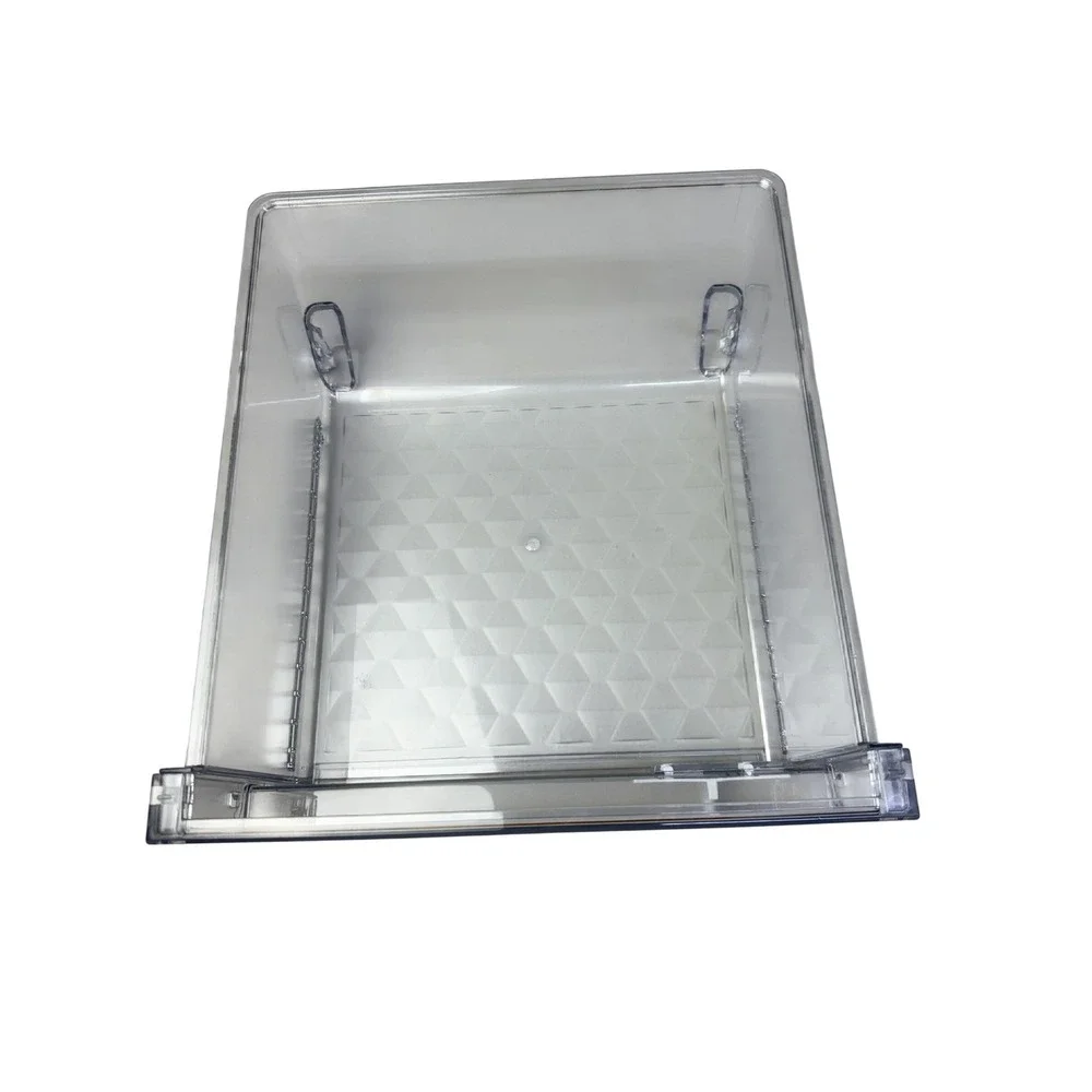 Clear Refrigerator‎ Crisper Drawer Bin with Humidity Slider Rollers Replacement